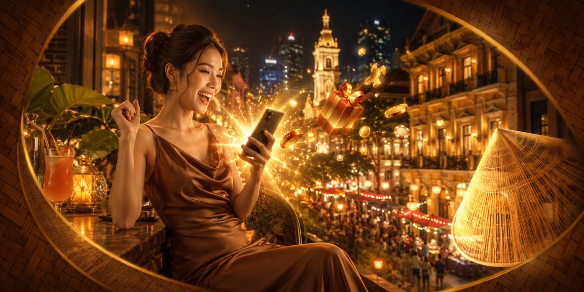 Người chơi tận hưởng khuyến mãi qua ứng dụng di động tại Hồ Chí Minh