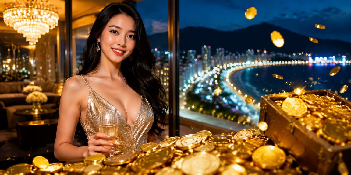 Khung cảnh phố đêm cá cược tại Nha Trang